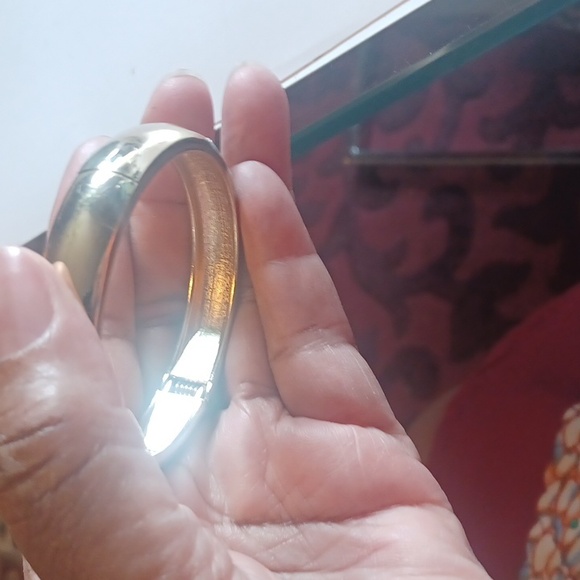 ENAMEL, RHINESTONE DETAILED BRACELET, SIZE 7, NEW - Picture 4 of 4